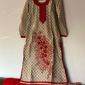 Indian/bangali/Pakistani beautiful embroidery cotton dresses